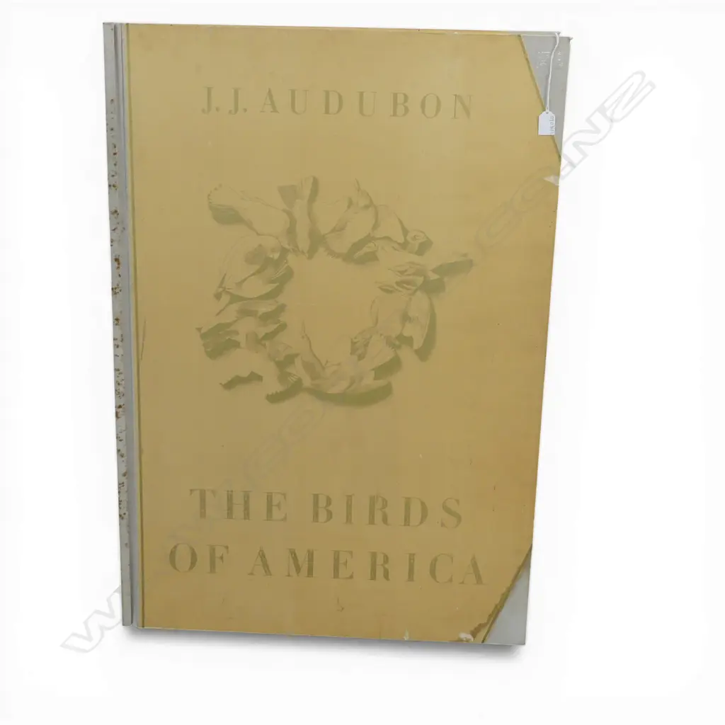 VERY LG FORMAT ART BOOK; J. J. AUDUBON THE BIRDS OF AMERICA' 682/1000 990x690mm exterior showing wear Image 1++
