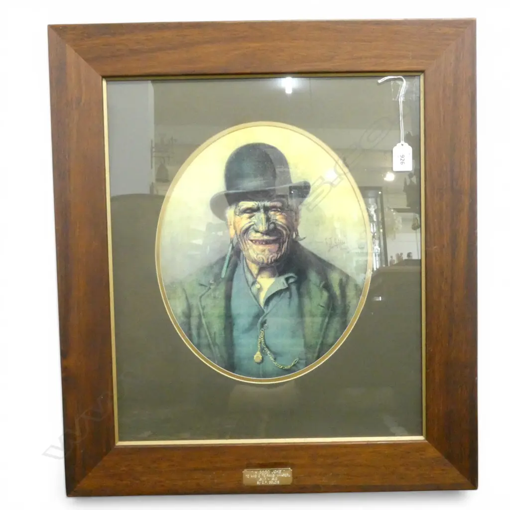 FRAMED CF GOLDIE PRINT 'A GOOD LAUGH', 600 x 540mm w frame Image 1++