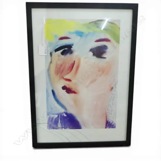 SIGNED JANE EVANS PRINT 335x215mm