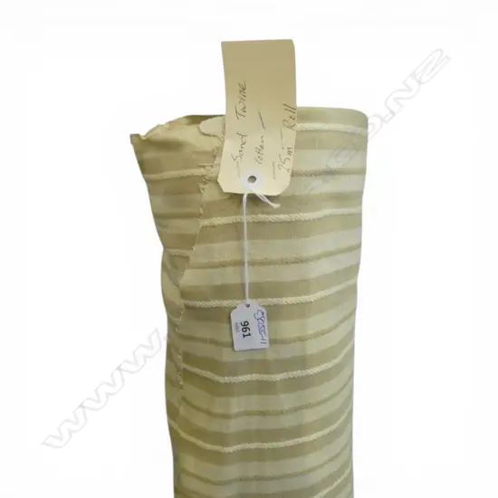 FABRIC BOLT; SAND TWINE, COTTON, 25M