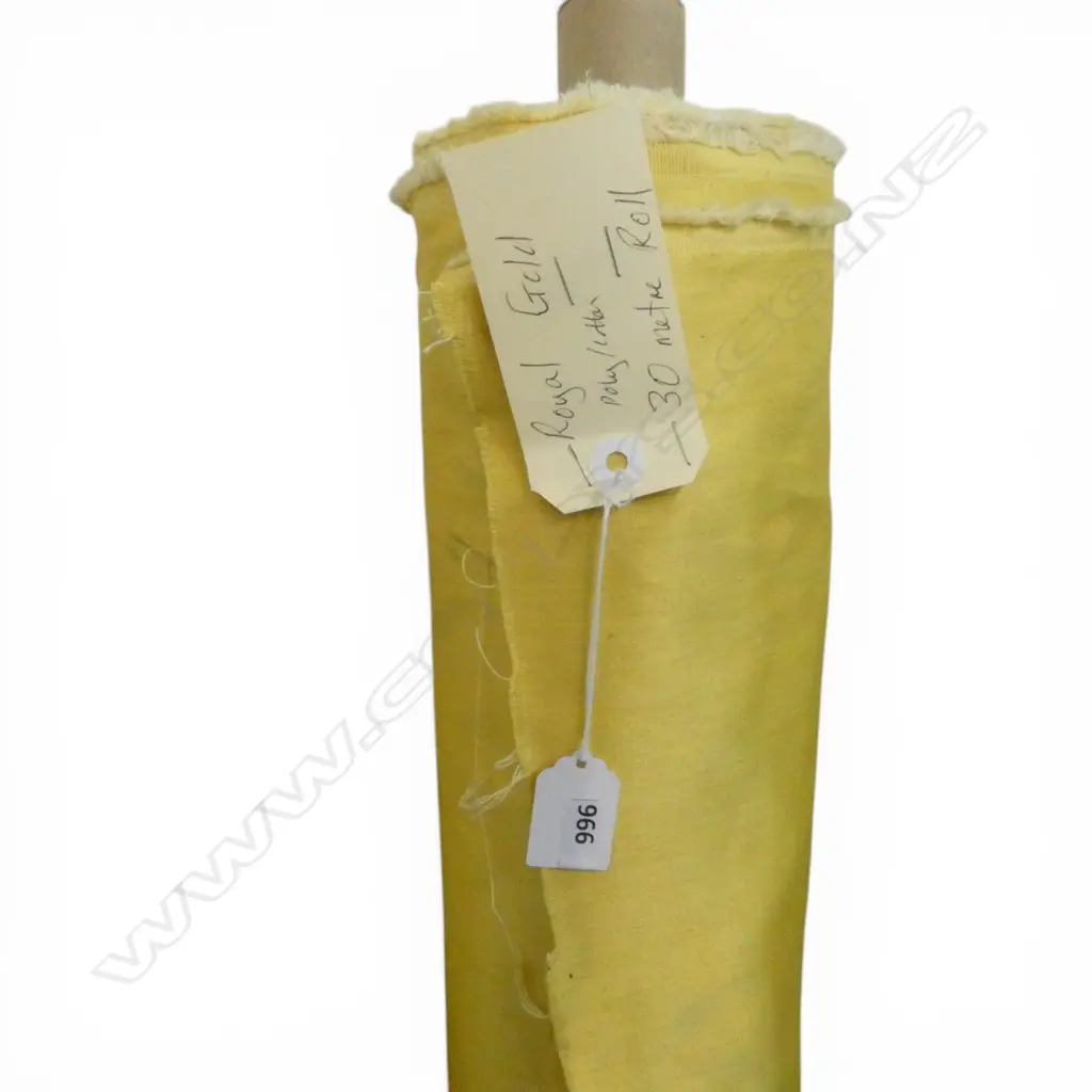 FABRIC BOLT; ROYAL GOLD, POLY COTTON, 30M Image 1++