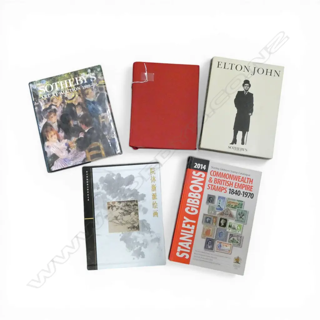 5 BOOKS; AUCTION CATALOGUES ETC Image 1++