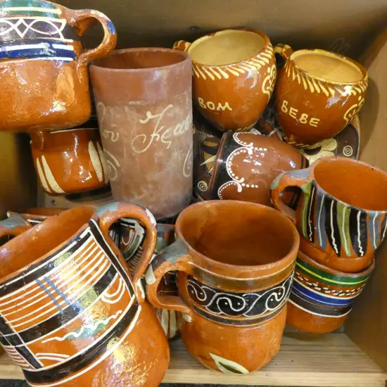 ASST. EARTHENWARE MUGS
