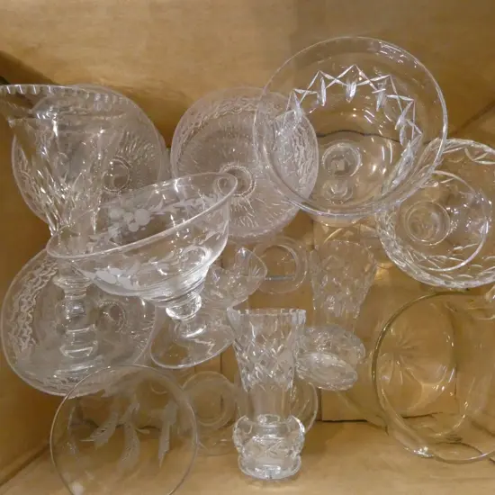 CRYSTAL/GLASS INCLUDING STEWART etc.