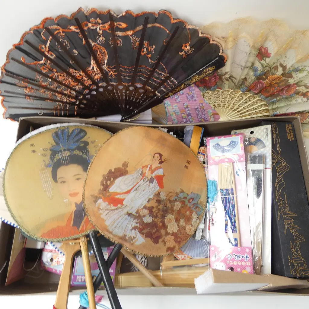 ASST. ORIENTAL FANS etc Image 1++