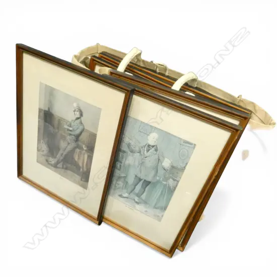 8 DICKENS PRINTS 250x180mm