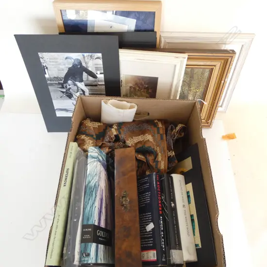 ART BOOKS, FABRIC ETC