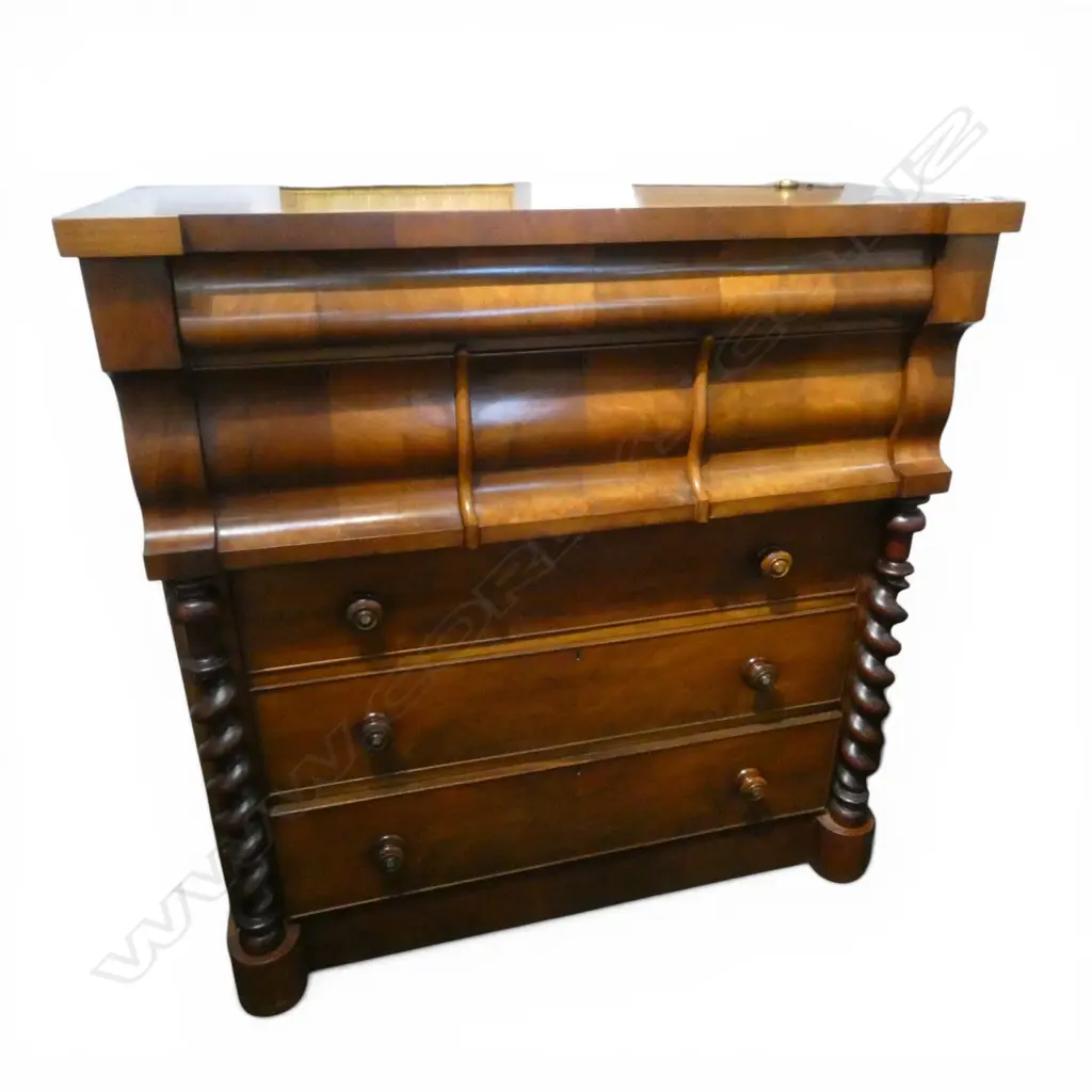 ANTIQUE CHEST OF DRAWERS 1220x575x1260mm Image 1++