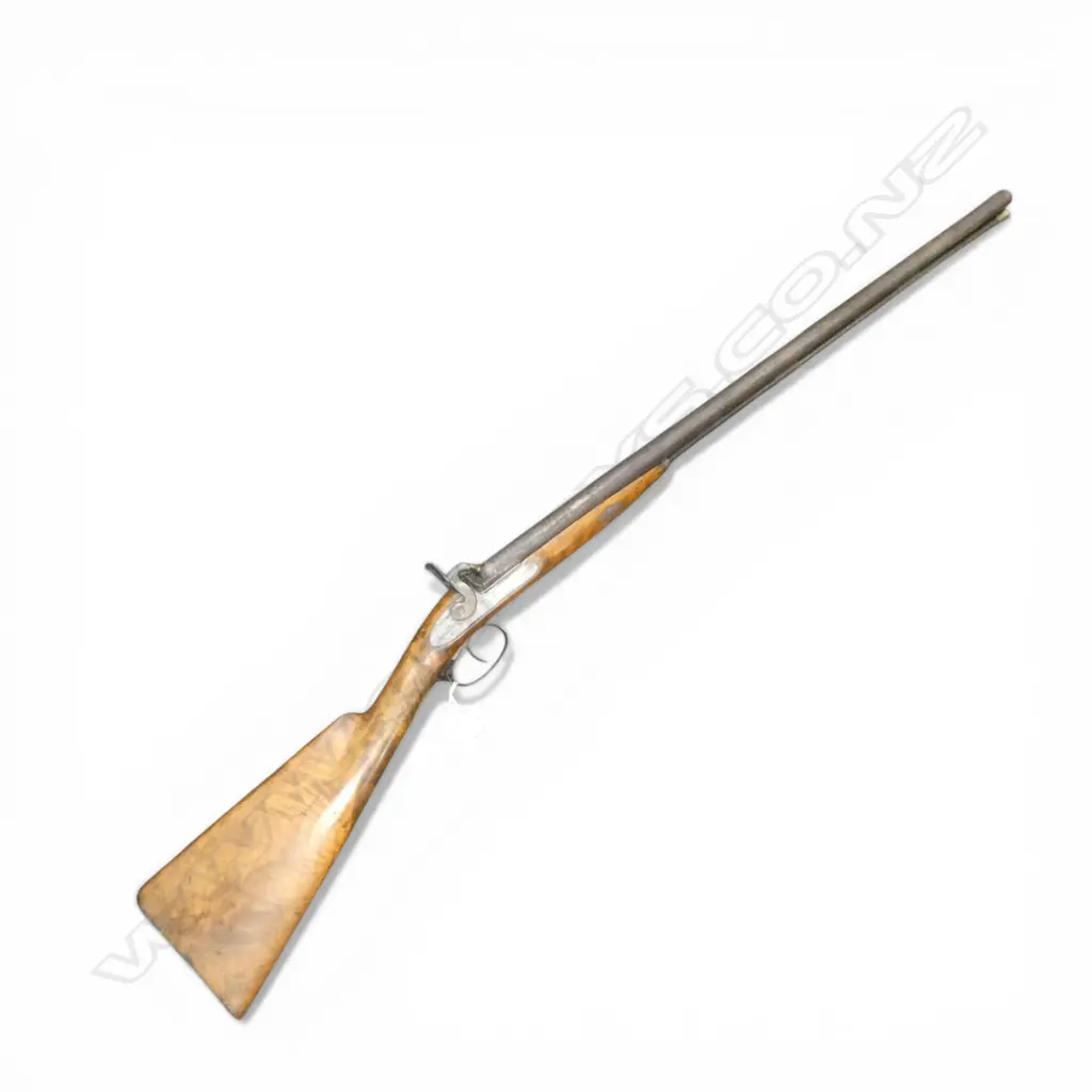 JOHN STEELE LIVERPOOL' double barrel percussion shotgun. No licence required.  Image 1++