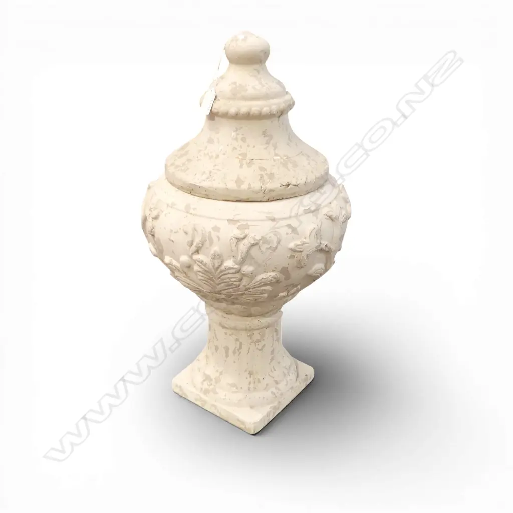 WHITE CERAMIC FINIAL H.560mm AF Image 1++