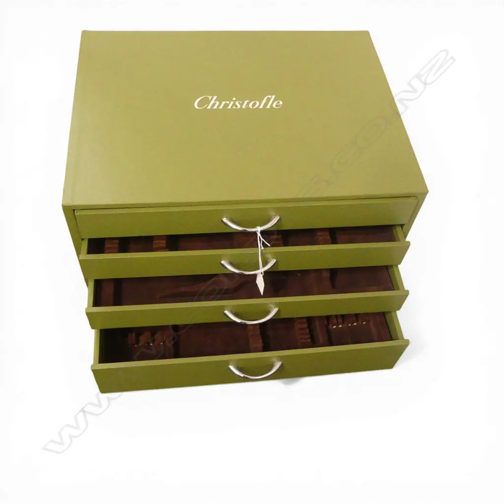 CHRISTOFLE CUTLERY CANTEEN BOX (EMPTY) 480x365x280mm Image 1++
