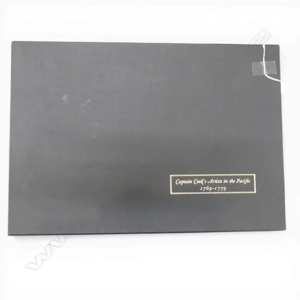 CASED BOOK; CAPTAIN COOKS ARTISTS IN THE PACIFIC 1769-1779 AVON FINE PRINTS 1969 Image 1++