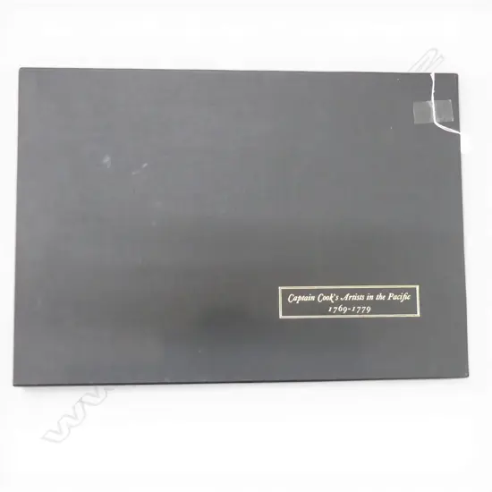 CASED BOOK; CAPTAIN COOKS ARTISTS IN THE PACIFIC 1769-1779 AVON FINE PRINTS 1969