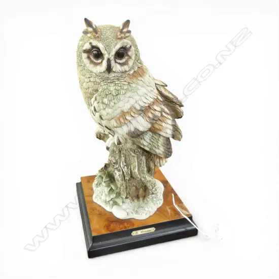 CAPODIMONTE OWL H.280mm