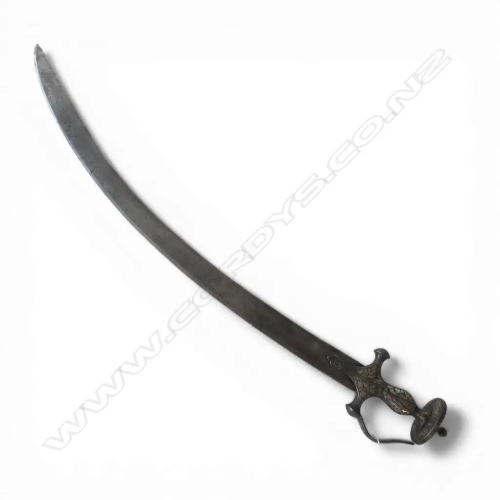 VINTAGE ALL METAL SWORD - INDO PERSIAN? L.825mm Image 1++