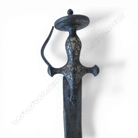 VINTAGE ALL METAL SWORD - INDO PERSIAN? L.825mm