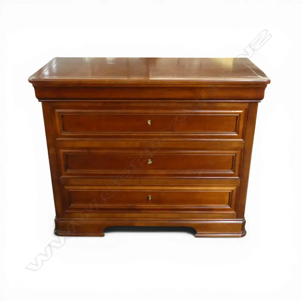 CONTINENTAL STYLE SOLID WOOD LOWBOY 1100x500x885mm Image 1++
