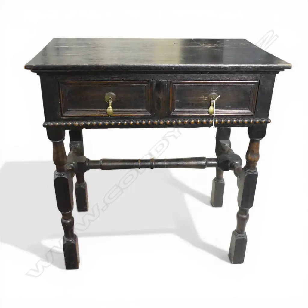 JACOBEAN STYLE OAK LOWBOW TABLE 765x455x790mm Image 1++