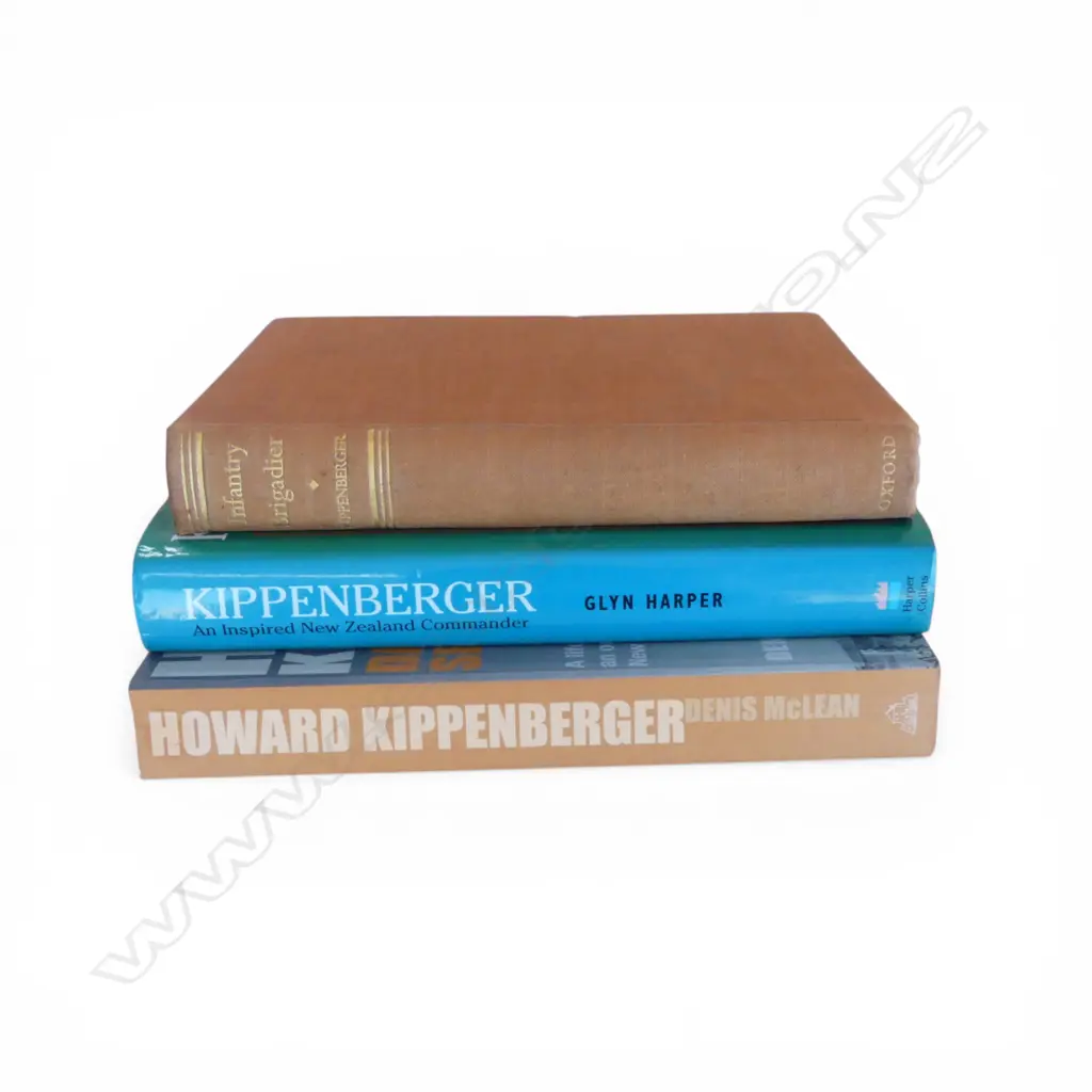 2 BOOKS ON KIPPENBERGER + INFANTRY BRIGADIER by KIPPENBERGER Image 1++