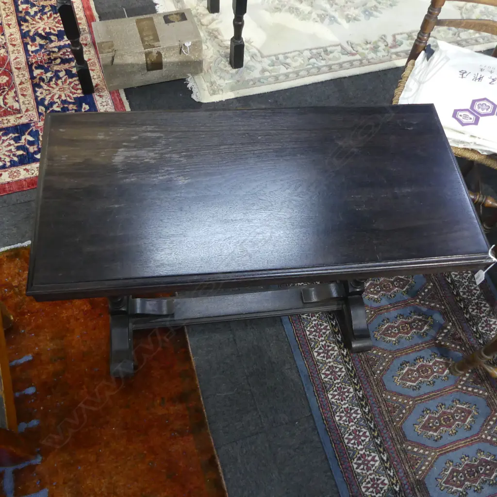 OAK SIDE TABLE 915x435x700mm Image 1++