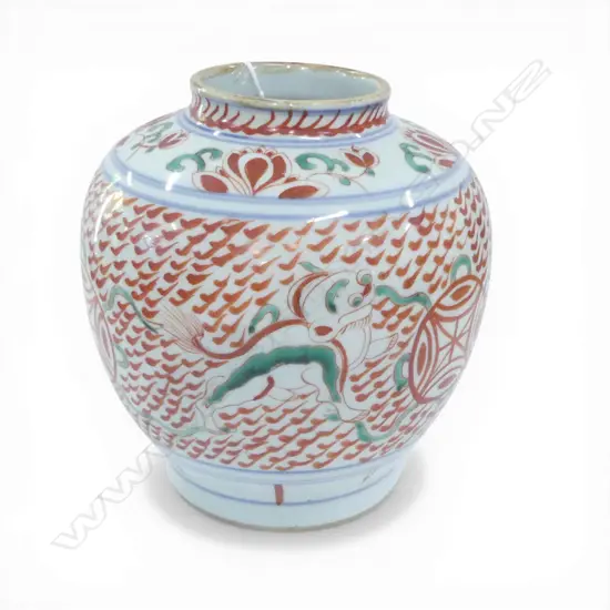 ORIENTAL VASE H.175mm