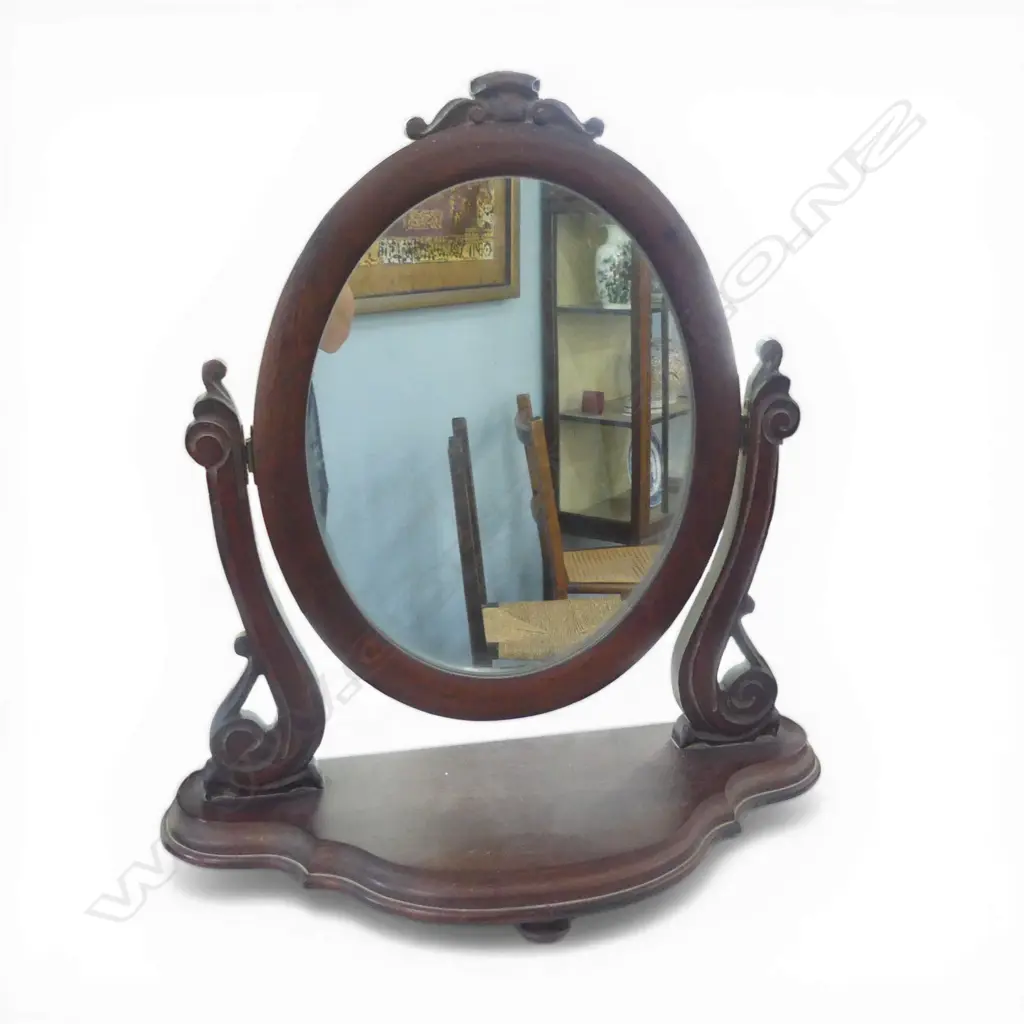 ANTIQUE SWING BACK VANITY MIRROR H.585mm Image 1++