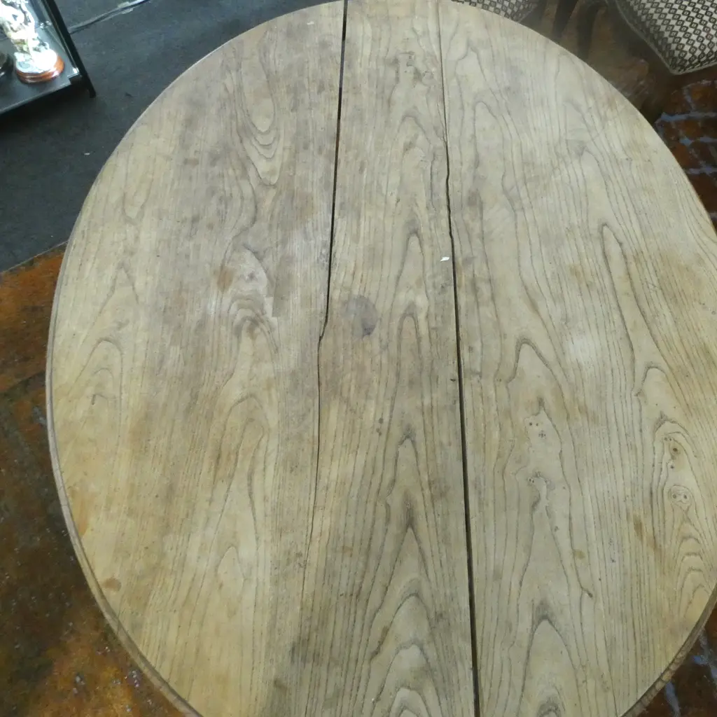 VICTORIAN LOO TABLE, SPLIT TOP 1360x1040x720mm Image 1++