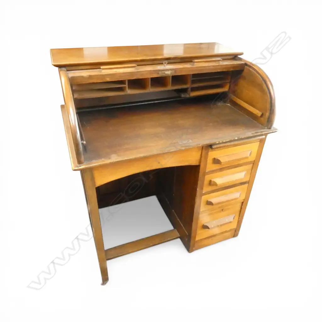 ROLL TOP DESK 915x610x1070mm Image 1++