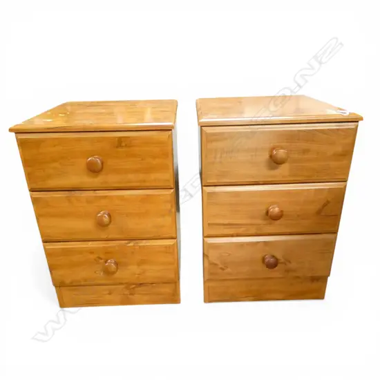 PR BEDSIDE DRAWERS 405x400x600mm MARKS TO TOP