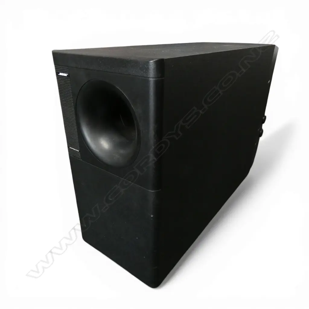 BOSE ACOUSTIMASS SYSTEM SPEAKER 190x580x365mm + OWNERS GUIDE & ASST. CORDS ETC Image 1++