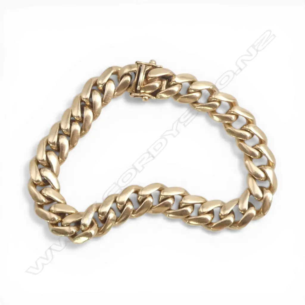 9CT GOLD BRACELET 33.6GMS Image 1++