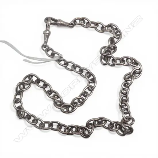 S/SILVER CHAIN NECKLACE  28GMS