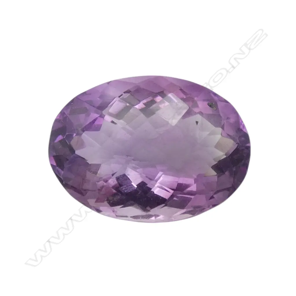 18.33CT OVAL CUT AMETHYST Image 1++