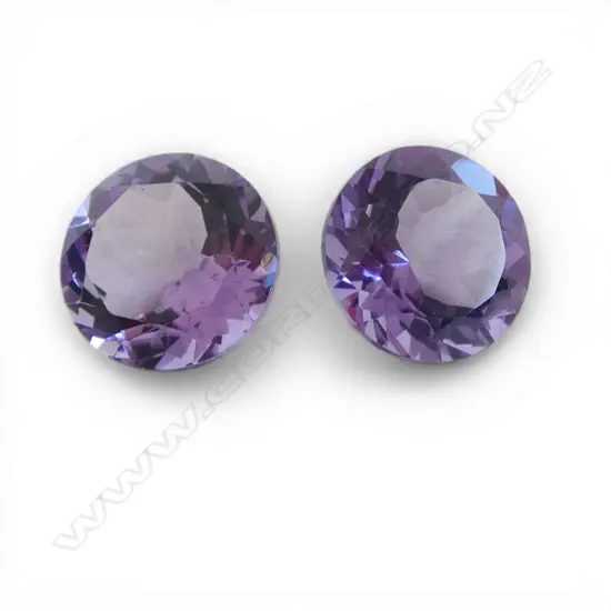 PR ROUND CUT AMETHYSTS