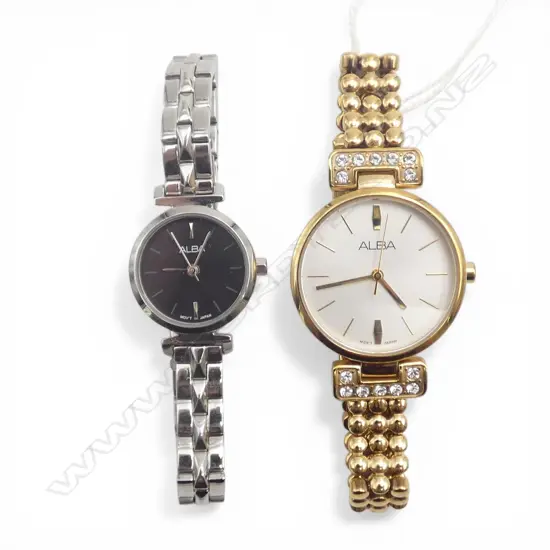 2 ALBA WRIST WATCHES