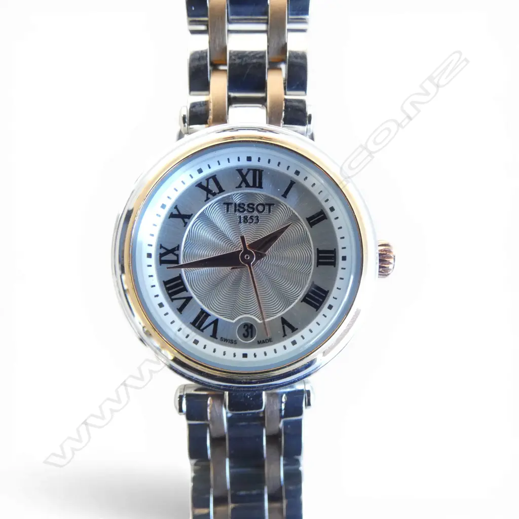 TISSOT WRIST WATCH, BOXED w. RECEIPTS, MANUAL, CERTIFICATE, WARRANTY. as new Image 1++