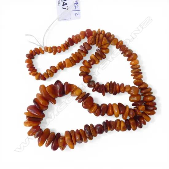 AMBER BEAD NECKLACE
