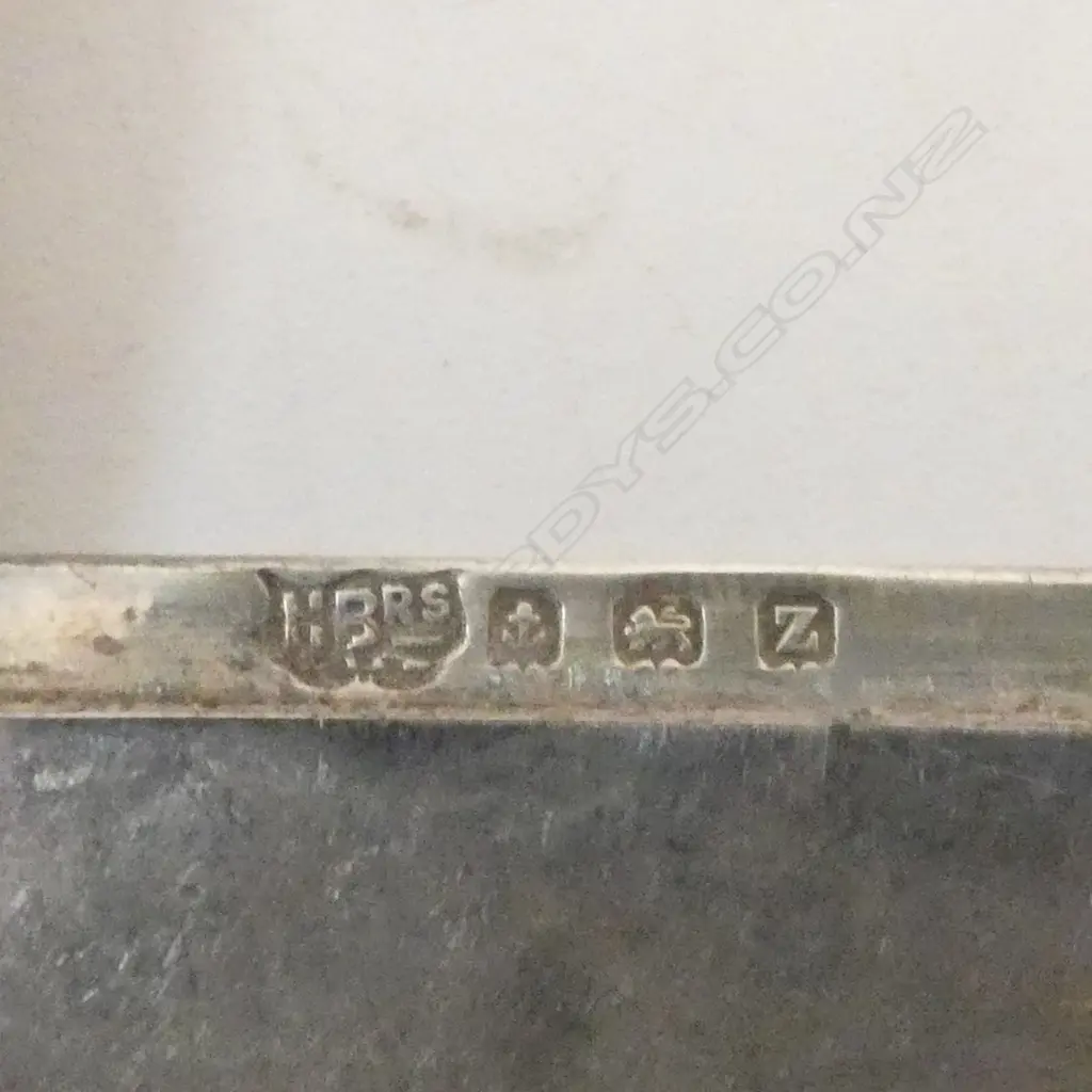 SILVER PLAIN LGE VESTA Birmingham 1924 35.5gms Image 1++