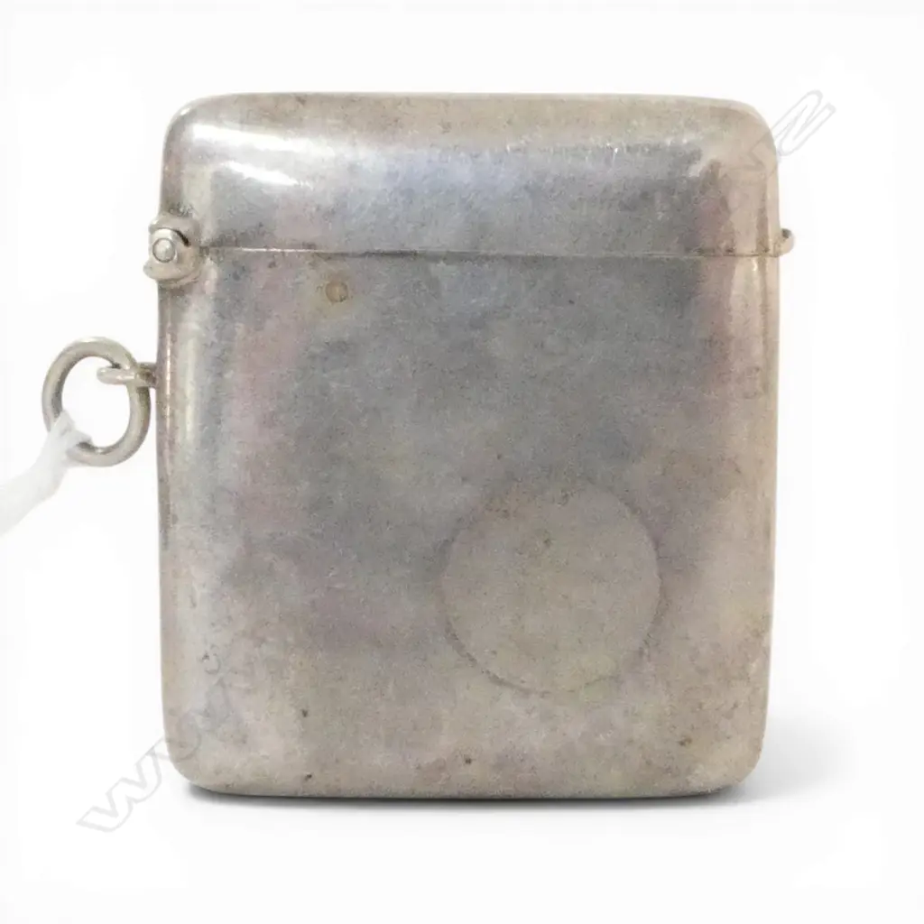 SILVER PLAIN VESTA Birmingham 1912 38.6gms Image 1++