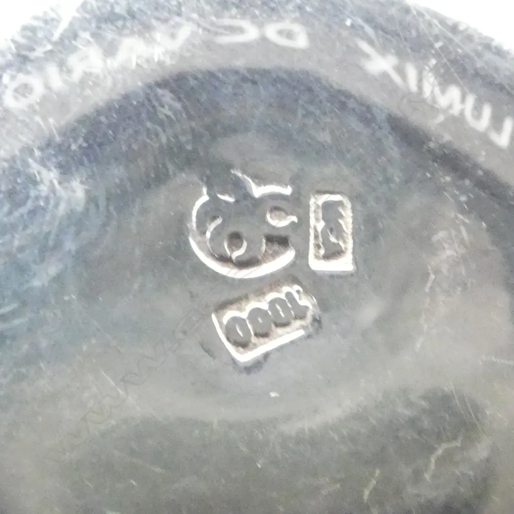 PURE SILVER POT MARKED 49.6GMS Image 1++