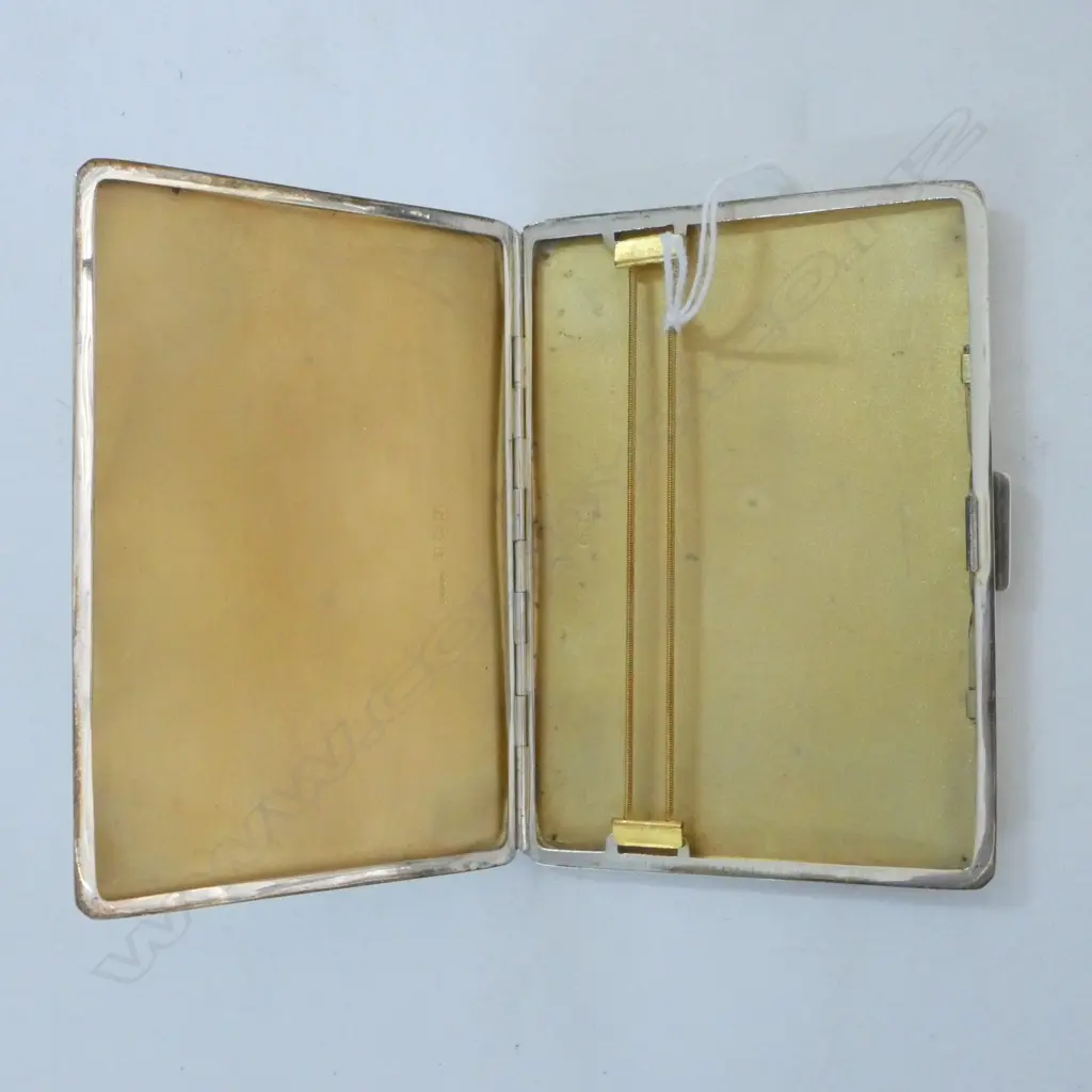 S/SILVER CIG CASE BIRMINGHAM 1954 153.7GMS Image 1++