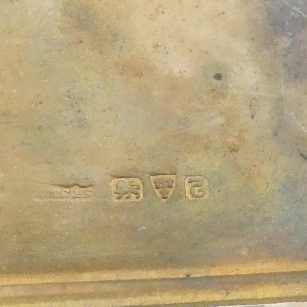 STG SILVER CIG. CASE, CHESTER 1944, 172gms Image 1++