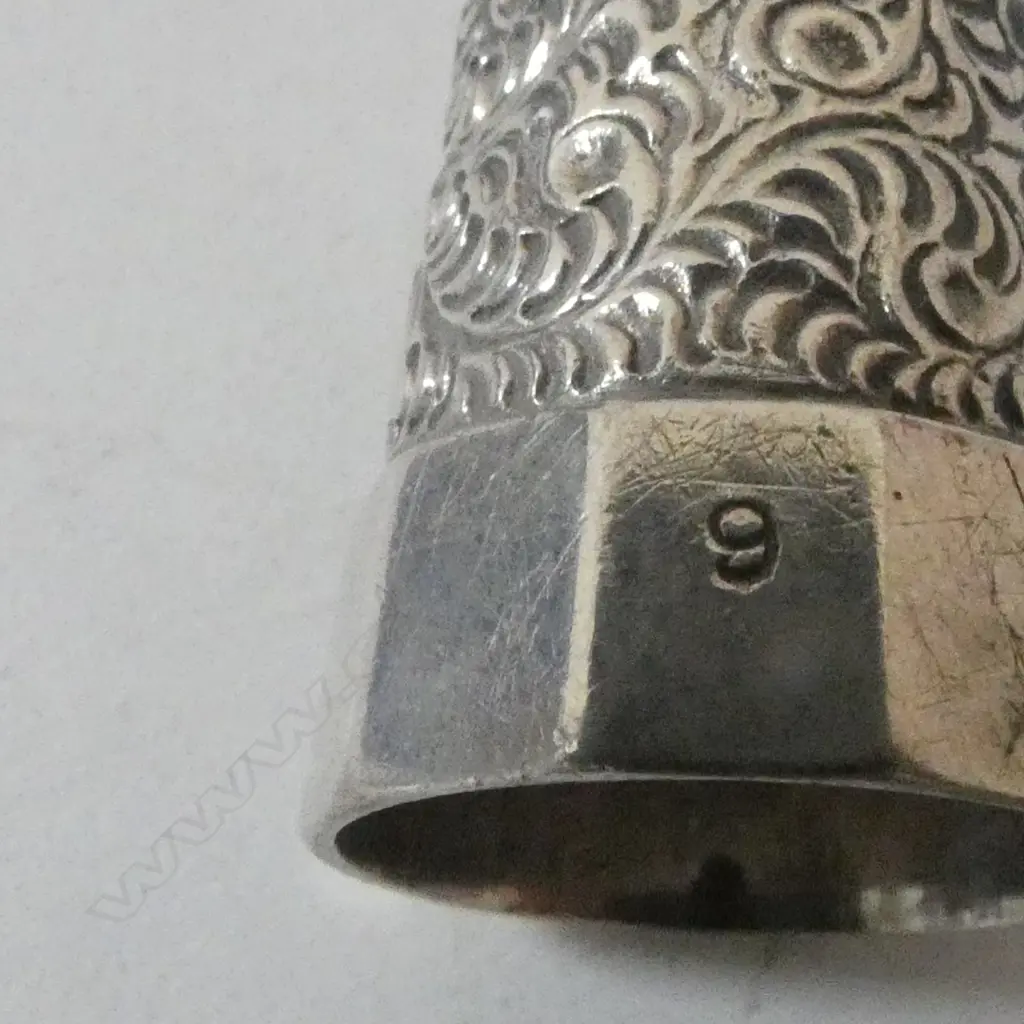 3 STG SILVER THIMBLES 11gms Image 1++