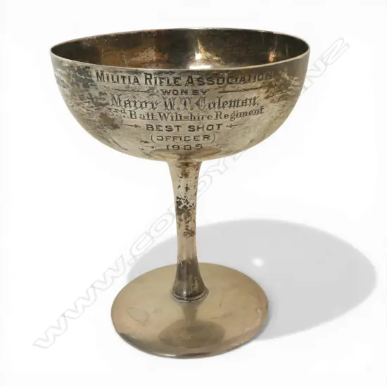 STG SILVER TROPHY, SHEFFIELD 1905 H.105mm, 105gms