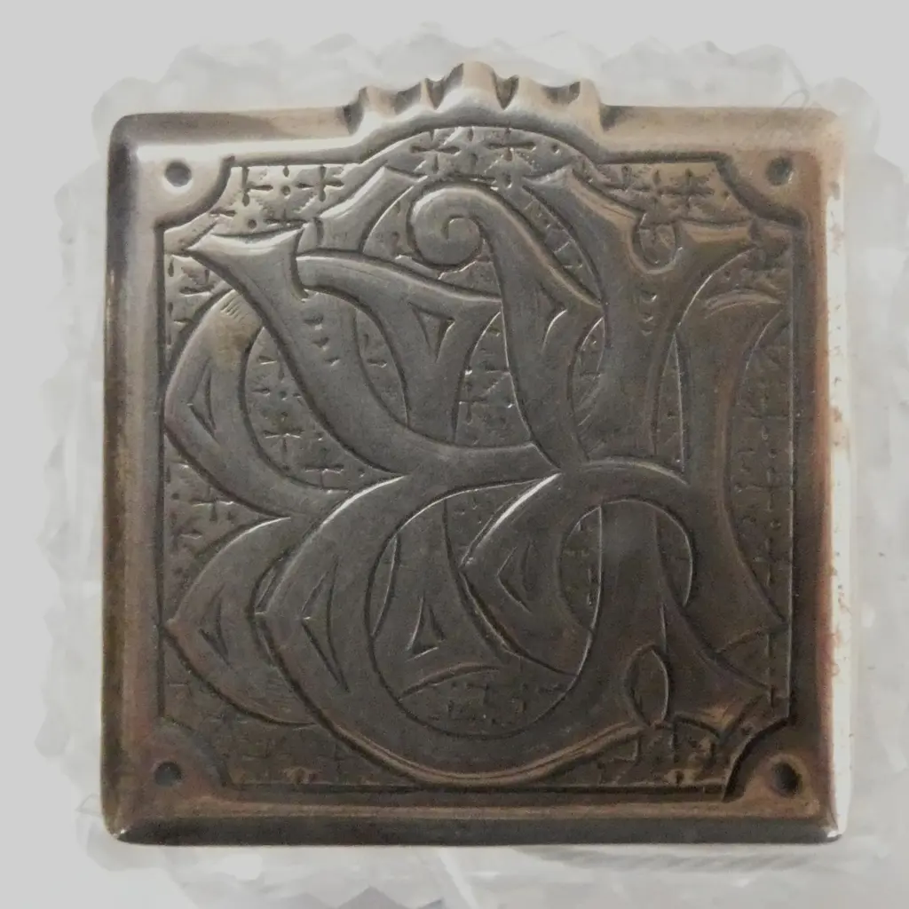 S/SILVER INKSTAND & INK BOTTLE SILVER WIEGHT 340GMS Image 1++