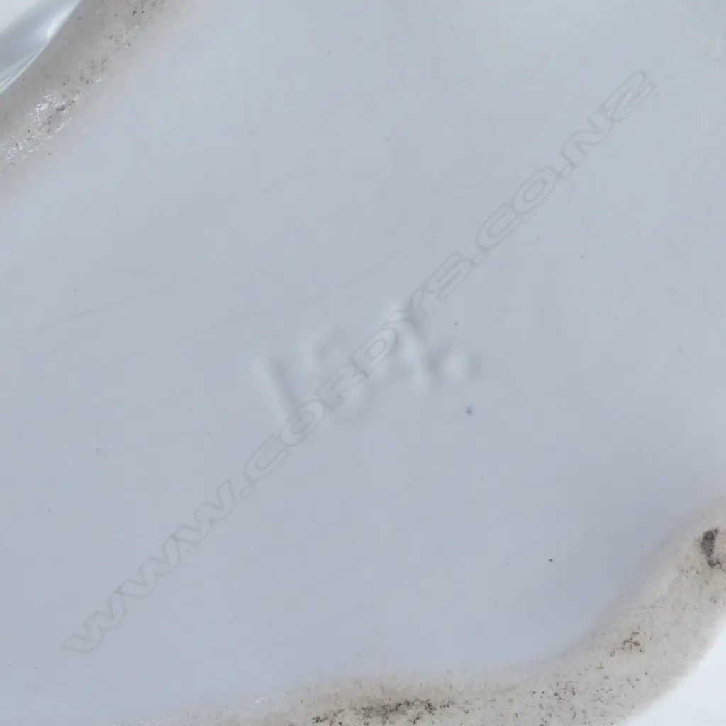 SMALL CROWN LYNN WHITE SWAN impressed # 154. L.145mm Image 1++