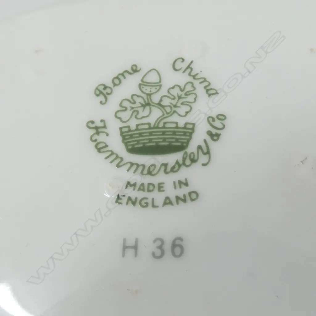 AMPHORA VASE H.300mm + 5 PCES HAMMERSLEY (LID AF) Image 1++