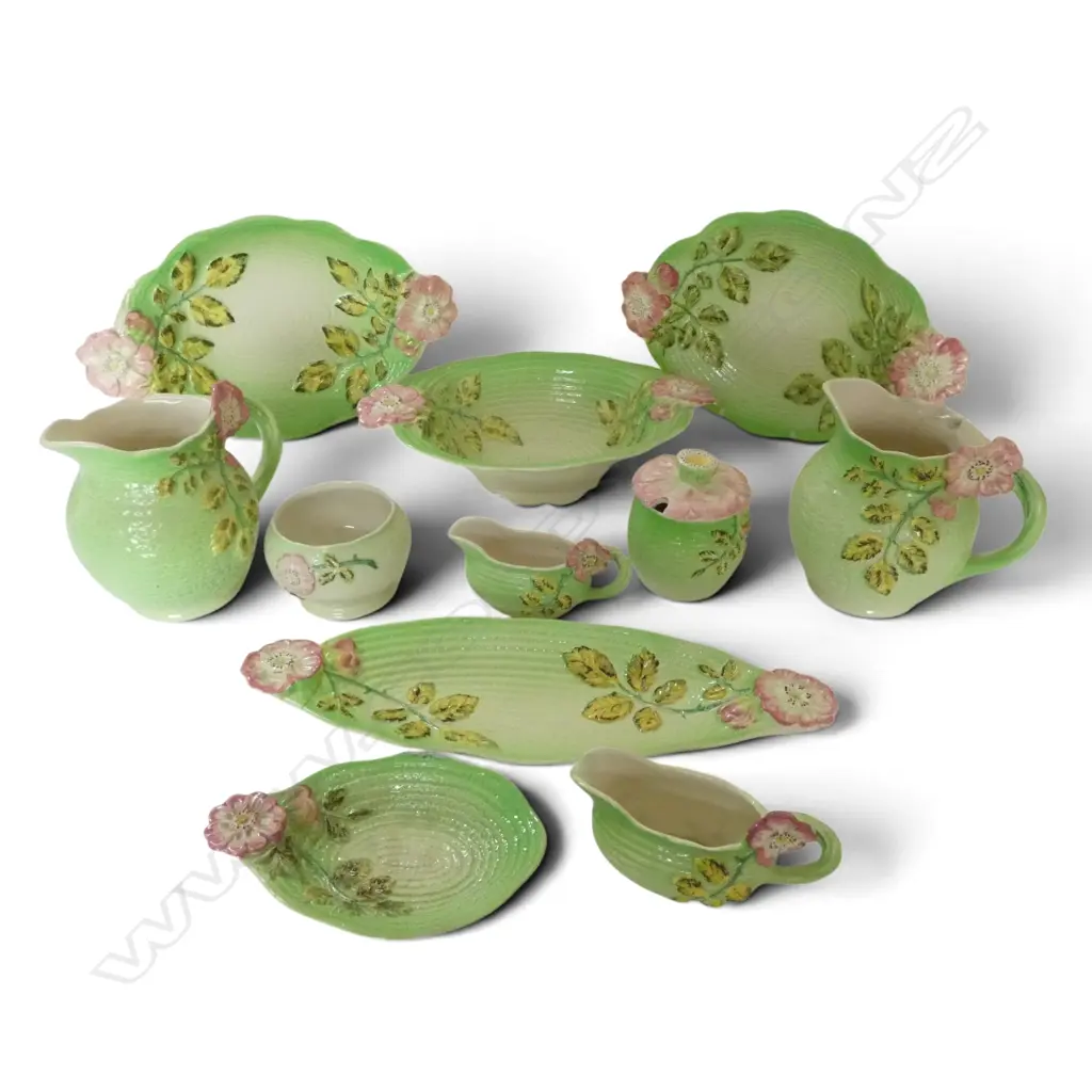 ASST. DECO SHORTER & SON 'WILD ROSE' CHINA, one jug damaged Image 1++