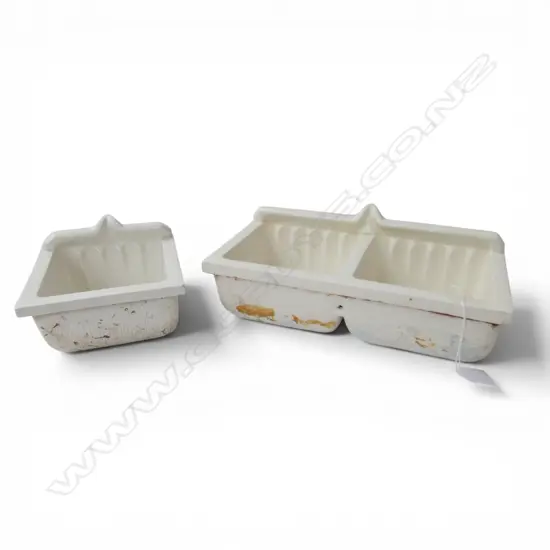 SINGLE & DOUBLE BOWL SINK/SOAP DISH