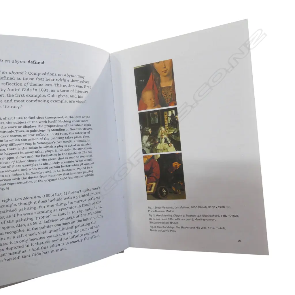 WALTERS EN ABYME BY FRANCIS POUND SOME MARKS TO COVER Image 1++